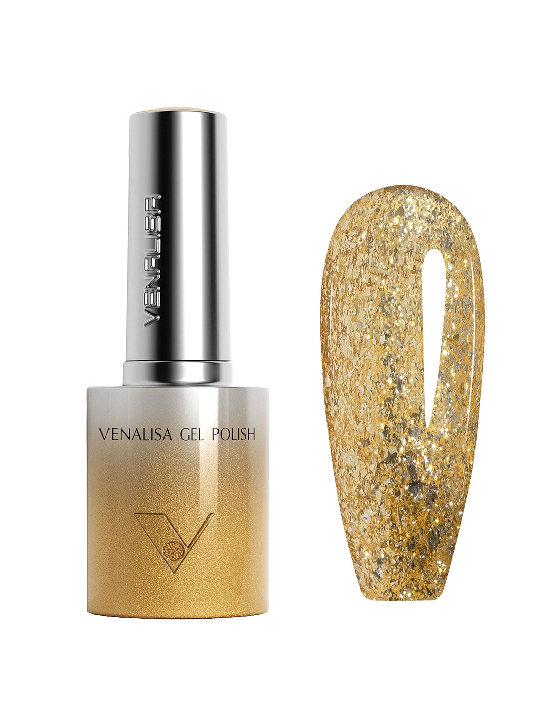 VENALISA Hema TPO Free Glitter Gel Nail Polish - 10 ml - Shade 5612