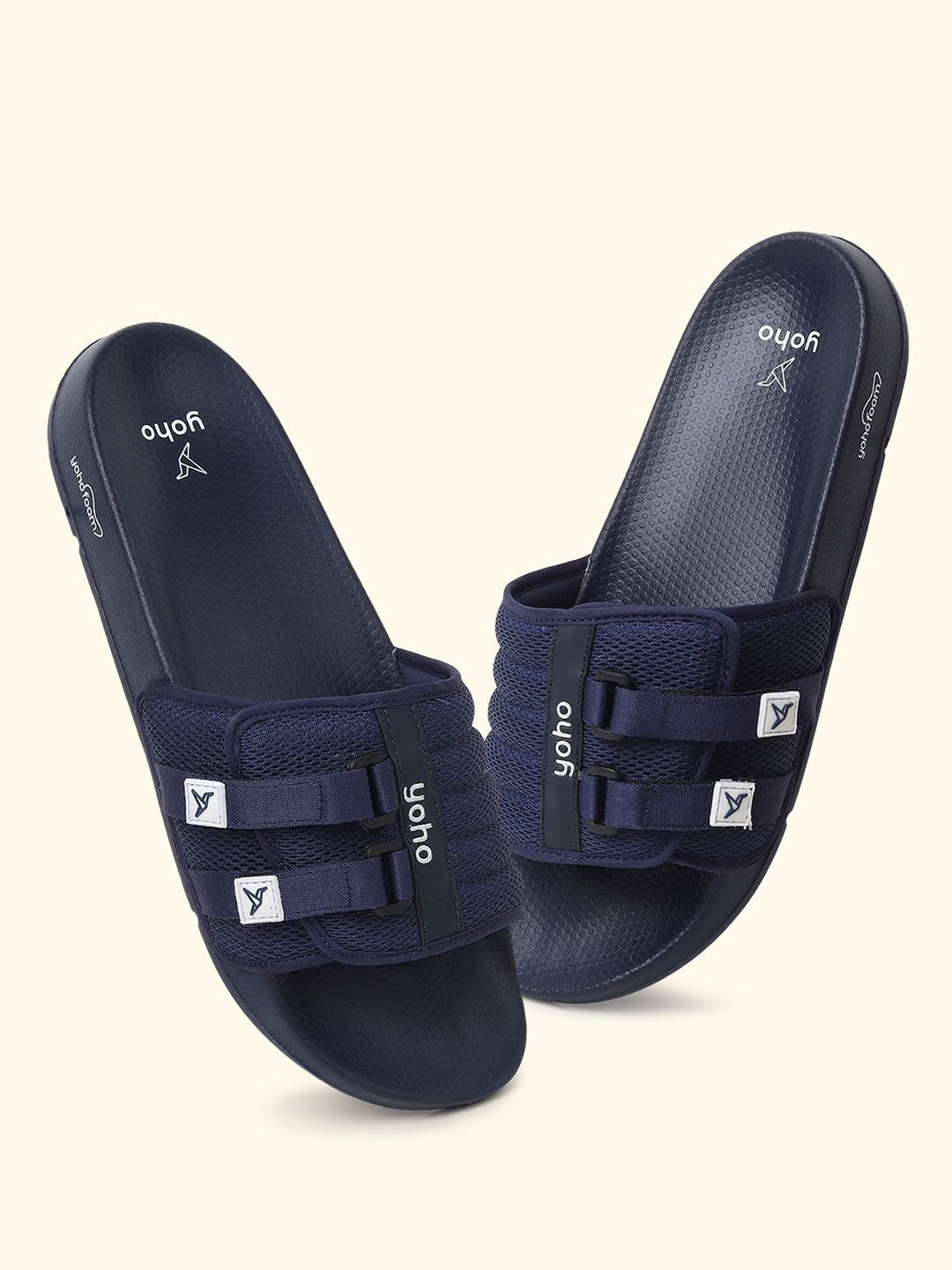 yoho Men Velcro Closure  Sliders