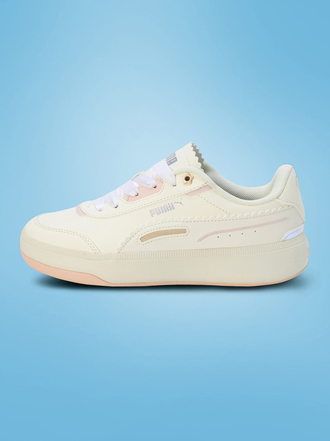Puma Tori Pixie V1 Women Colourblocked Lace-Ups Sneakers