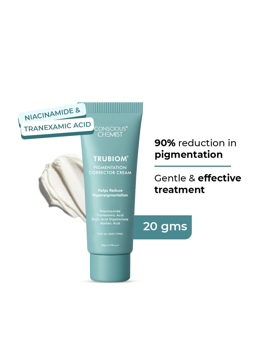 Conscious Chemist Turbiom Anti-Pigmentation Corrector Moisturizer - 20g