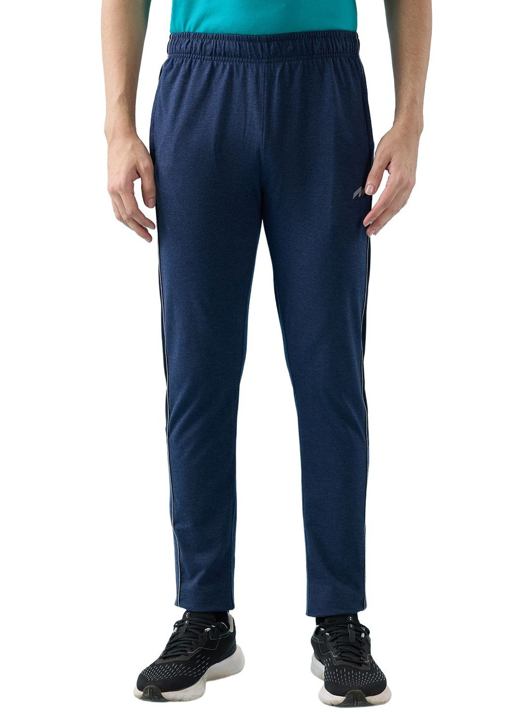 HINT Men Side Striped Cotton Anti Odour Slim Fit Track Pants
