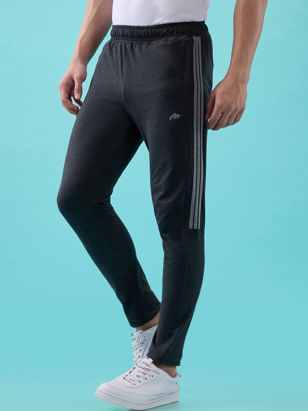 HINT Men Side Tapping Cotton Slim Fit  Anti Odour Track Pants