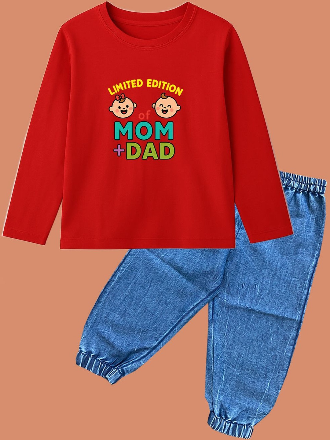 BAESD Kids Limited Edition-Printed Pure Cotton Clothing Sets