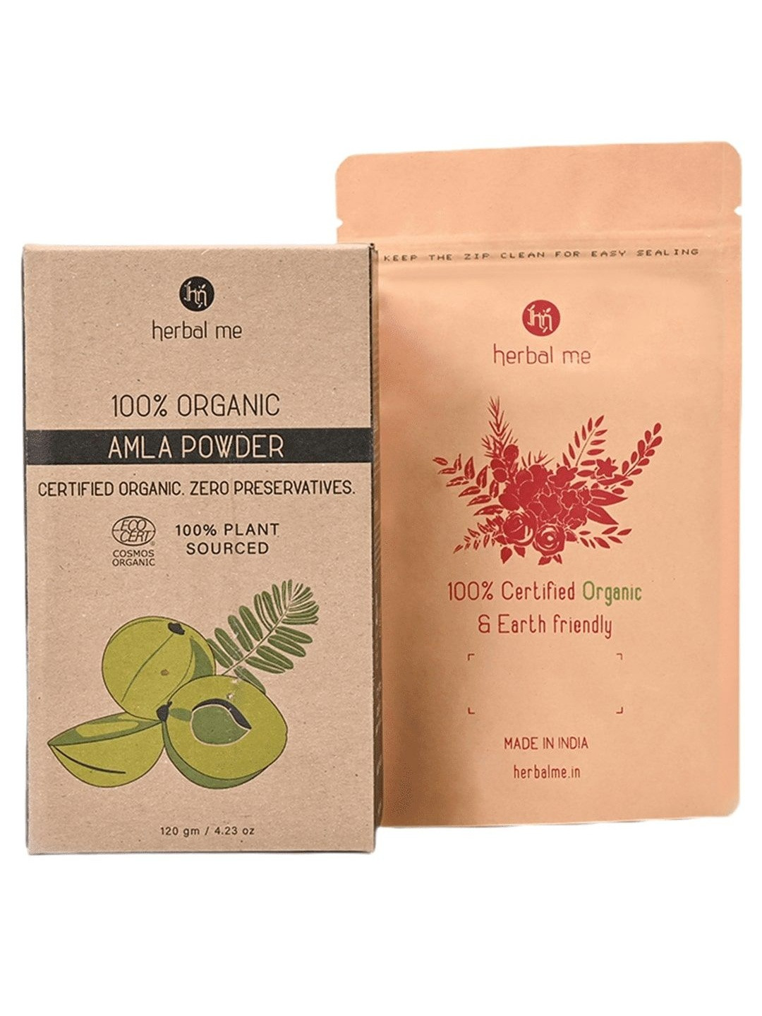 HERBAL ME Women Organic Amla Powder Hair Mask- 120 g