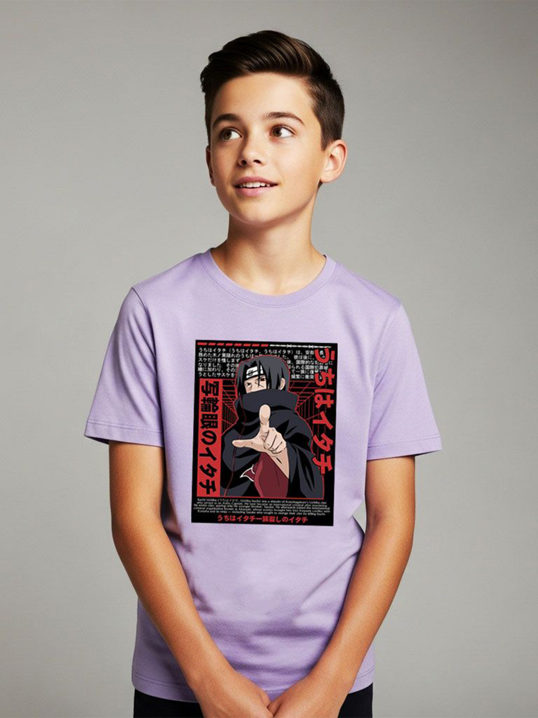 LONDON STREETS Boys Graphic Print Short Sleeves Round Neck T-Shirt