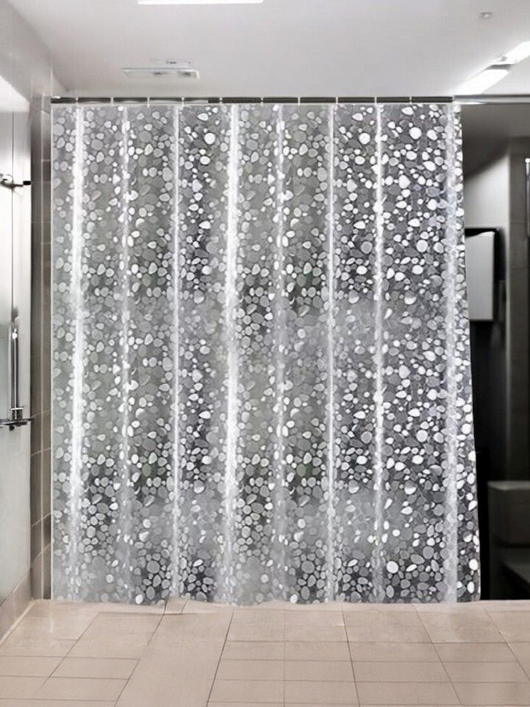 HOME ARK Set of 3 Tailored Long Door Curtain