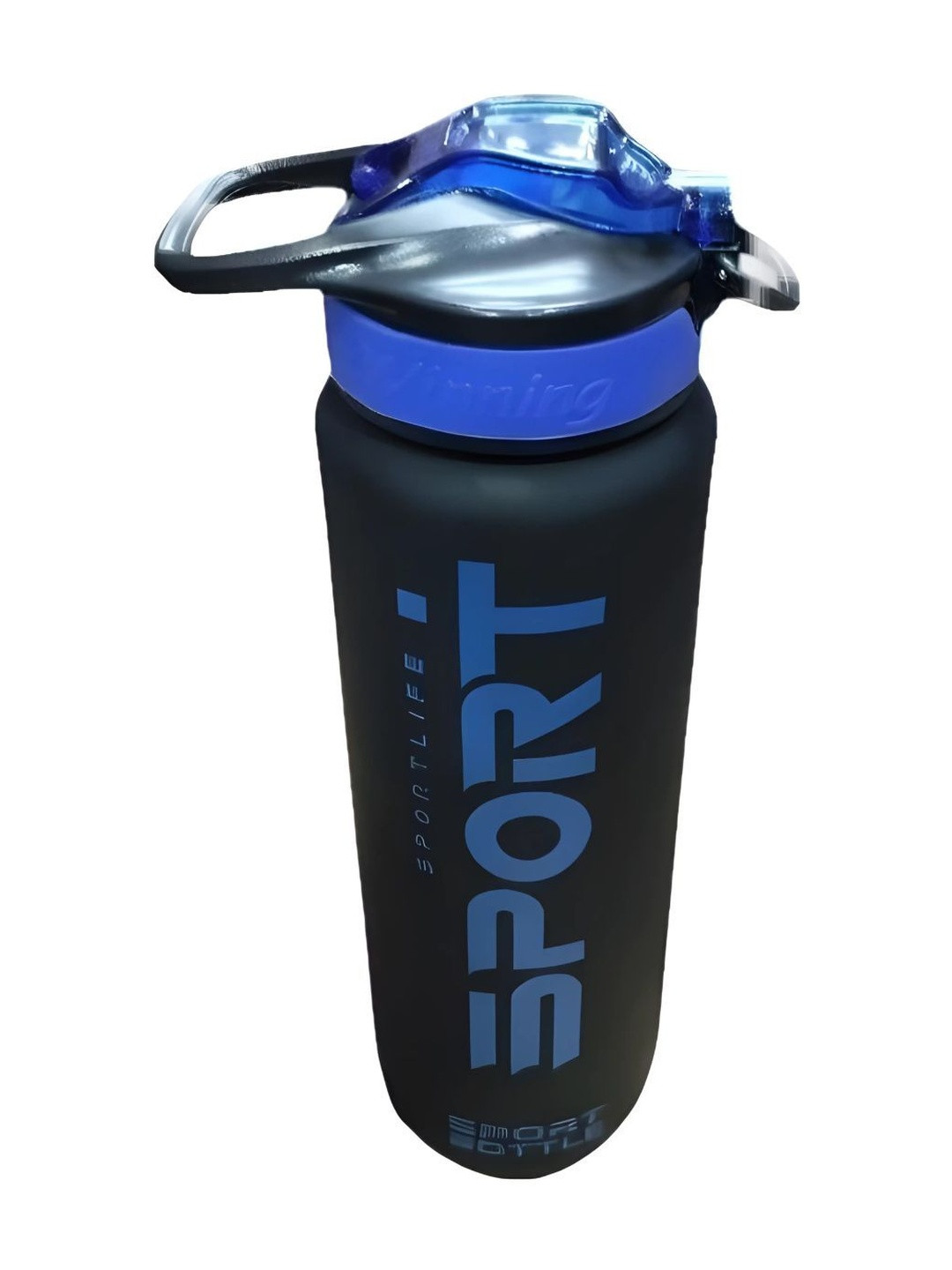 YK Blue Printed Plastic Water Bottle - 500ML