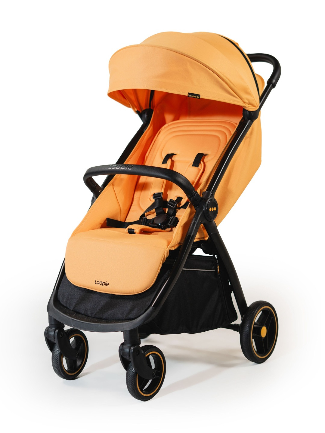 Loopie Kids Travel Friendly Foldable Aluminium Frame Sun Protection Canopy Cabin Stroller