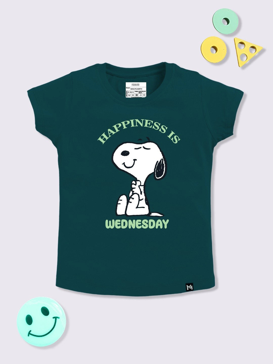 YK X Minute Mirth Peanuts Graphic Print Top