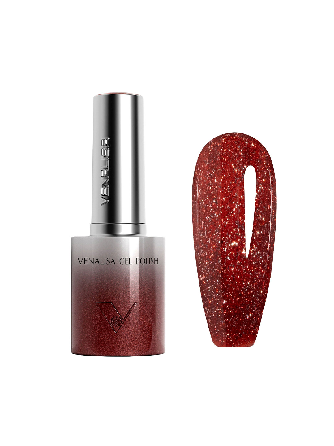 VENALISA Hema TPO Free Glitter Gel Nail Polish - 10 ml - Shade 5610