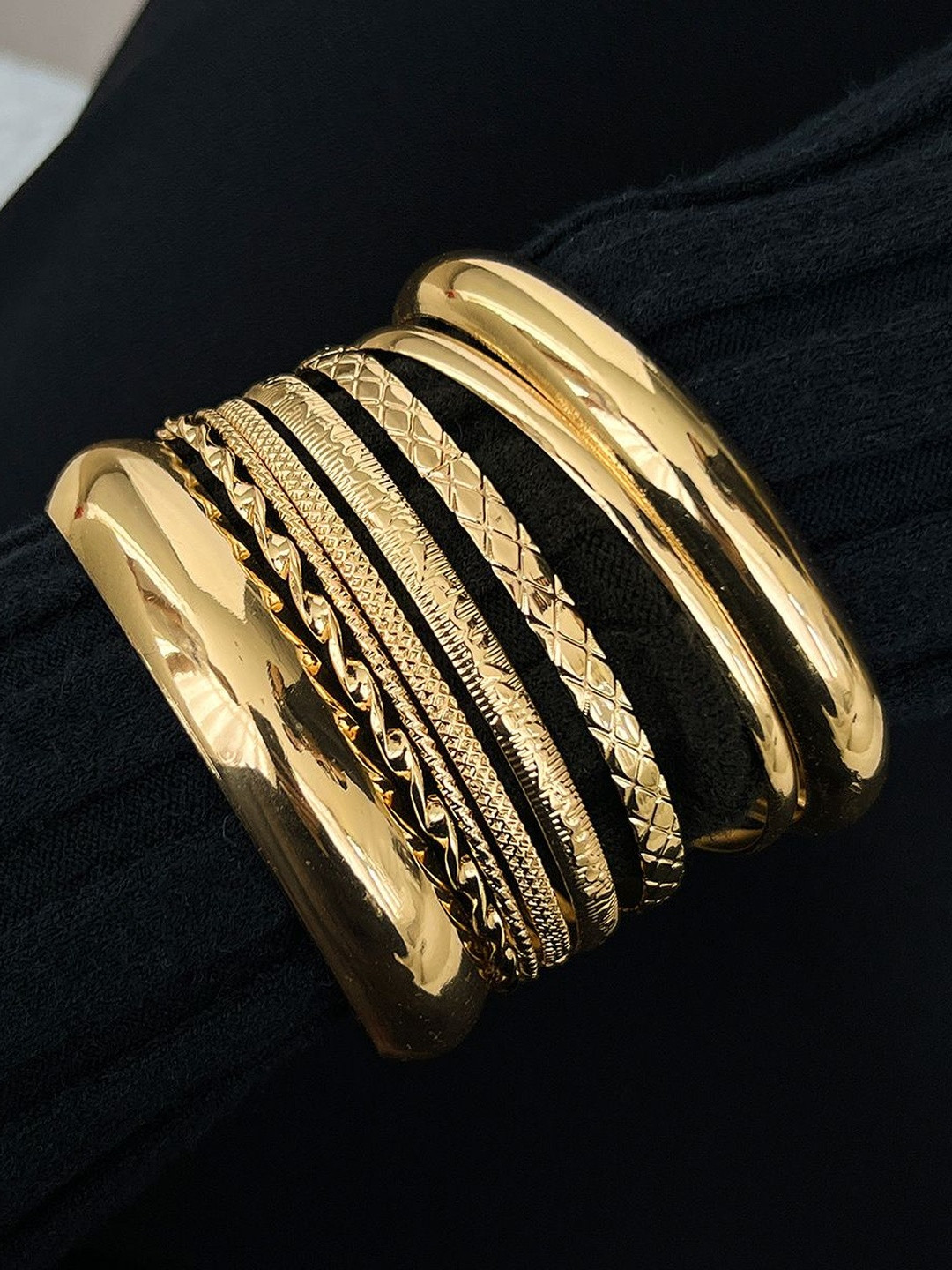 Just Lil Things Set Of 8 Link Bracelet