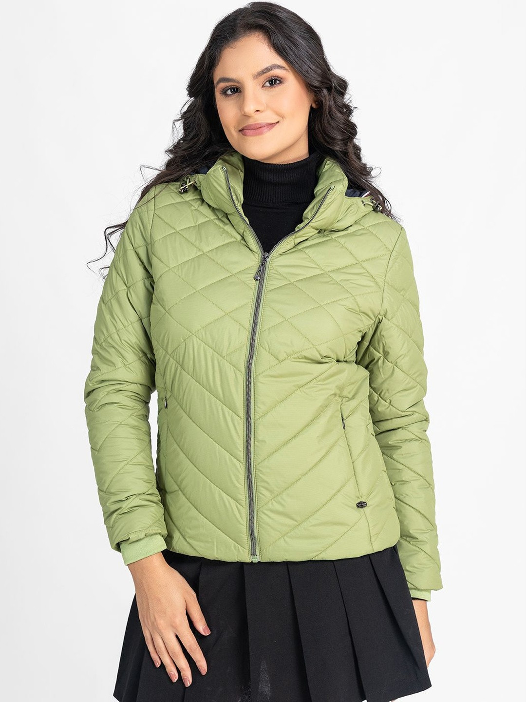 LURE URBAN Hooded Puffer Quilted Jacket
