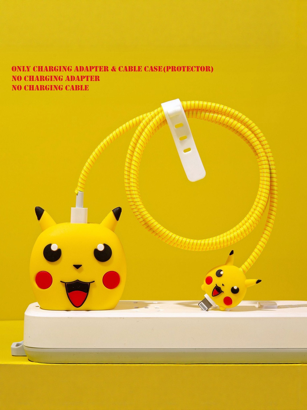 DEALSEVEN FASHION Printed Charging Adapter & Cable Protector