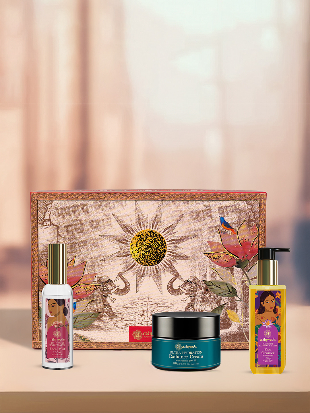 ASHPVEDA Set Of 3 Essense Of Essentials Kit