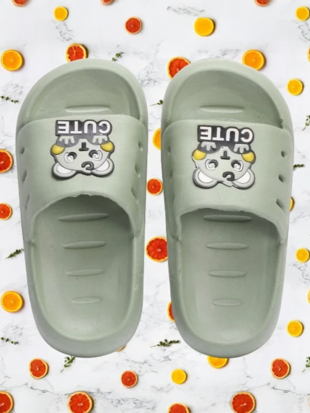 FLY N FIT Unisex Kids Printed Slip On Slipper Flip Flop