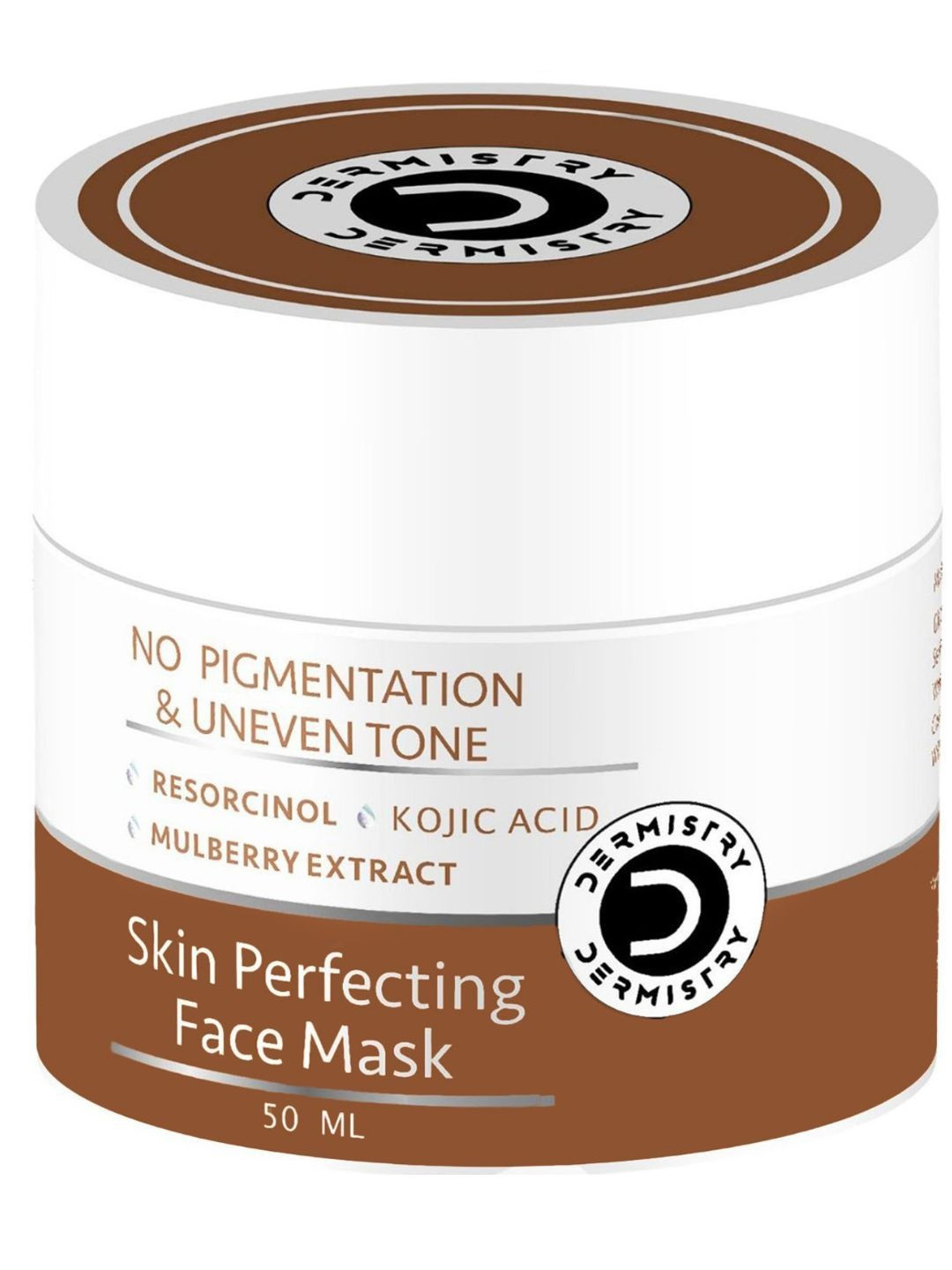 DERMISTRY Unisex Kojic Acid Pigmentation Tan Removal Skin Whitening Face Mask & Peel-50ml