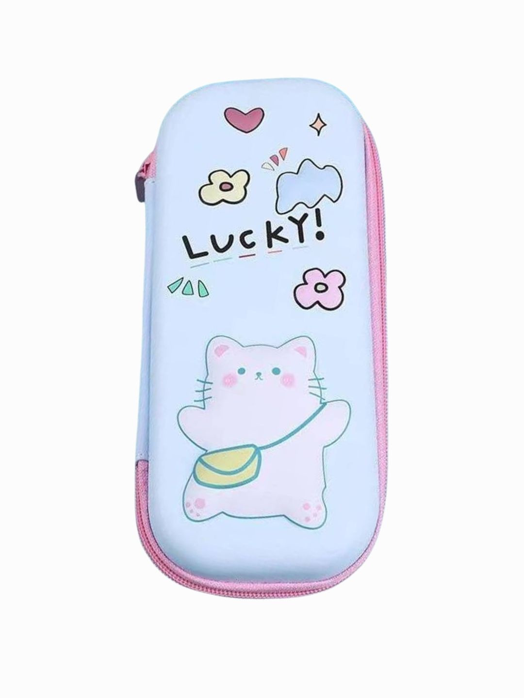 YK Pencil Box With 3D Prints Stationery