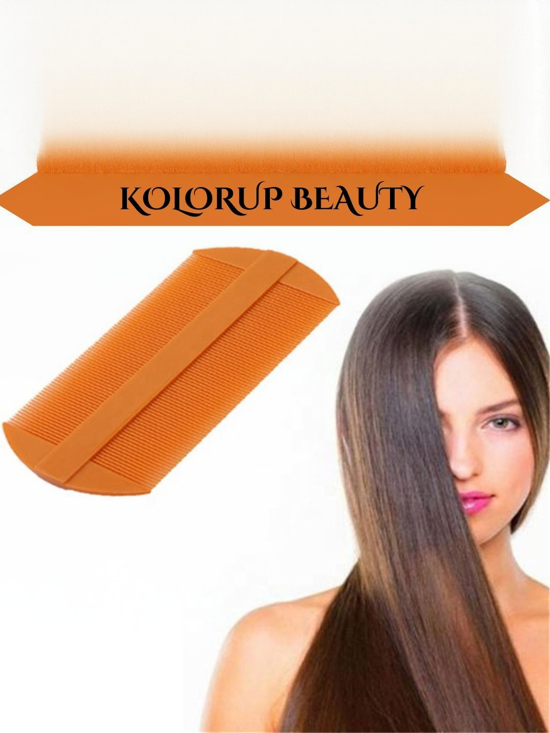 KOLORUP BEAUTY Dual-Sided Fine Tooth Head Lice Comb