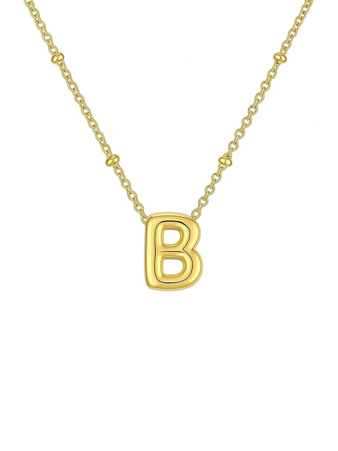 ARISTAL Jewellery Women Gold-Plated Handcrafted Alphabeted Necklace