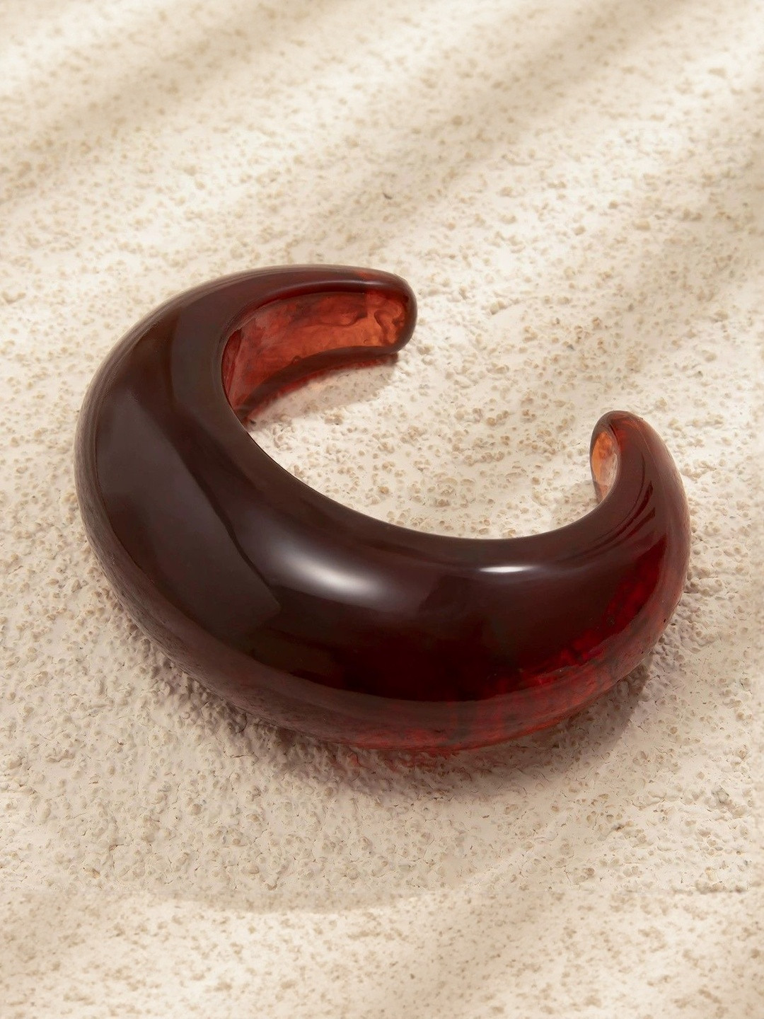 Just Lil Things Resin Glossy Cuff Bracelet