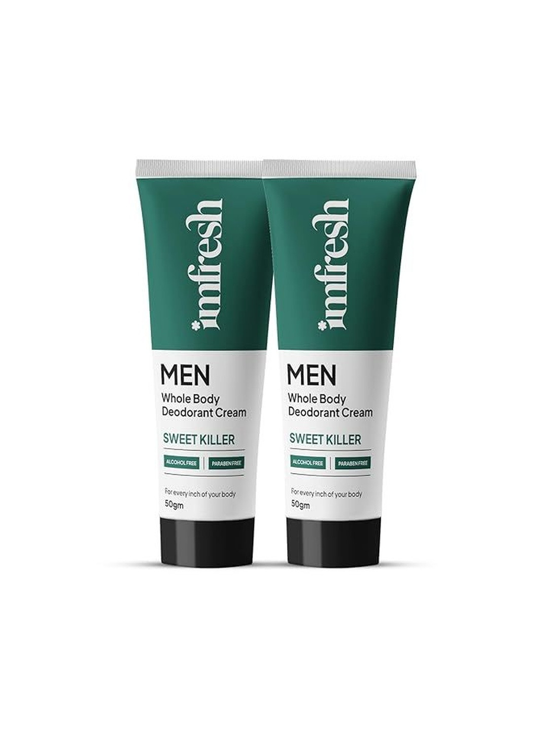imfresh Men Set Of 2 Sweet Killer Deodorant Cream- 50 g Each
