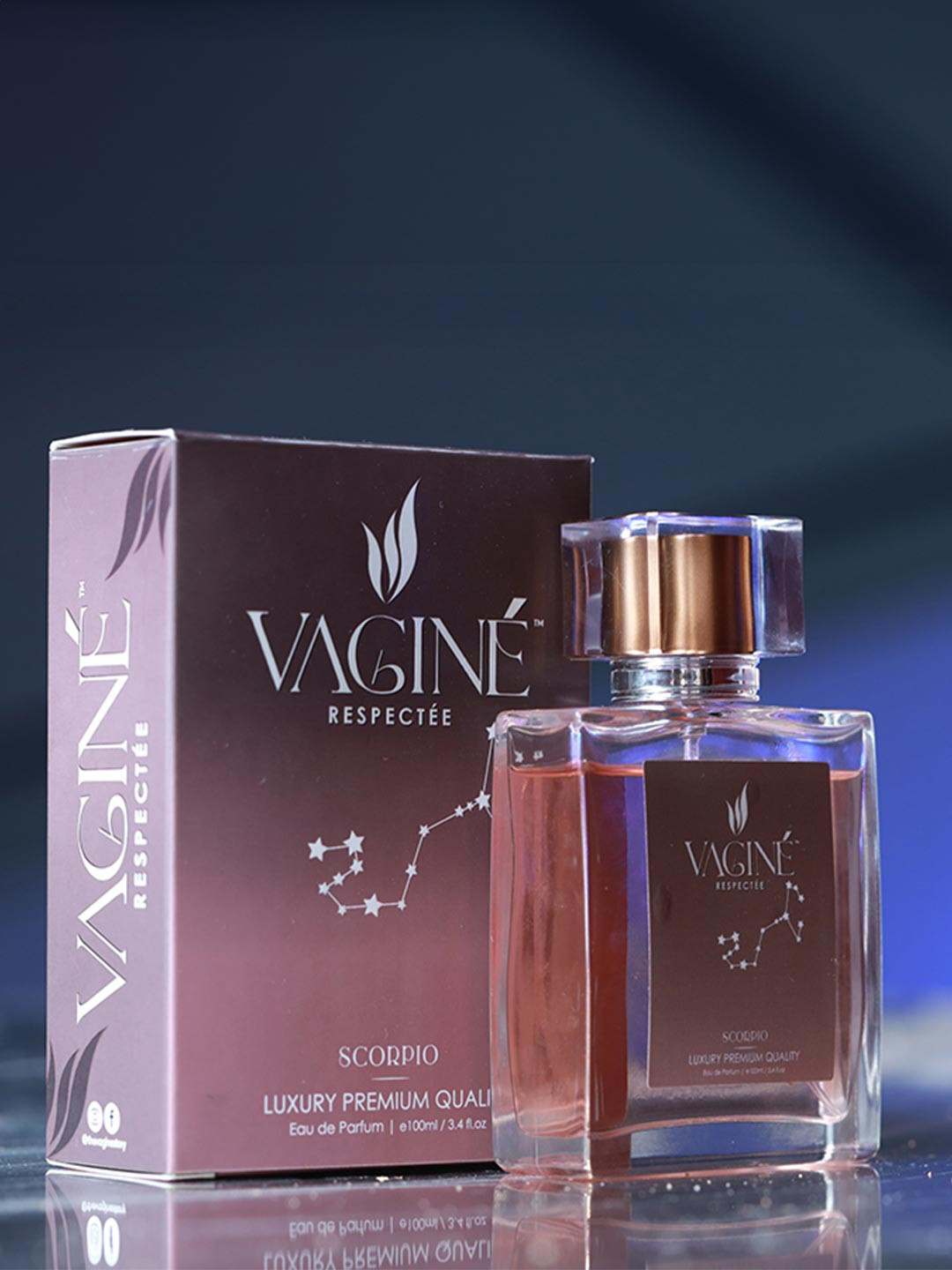 VAGINE Women Scorpio Long Lasting Eau De Parfum - 100 ml