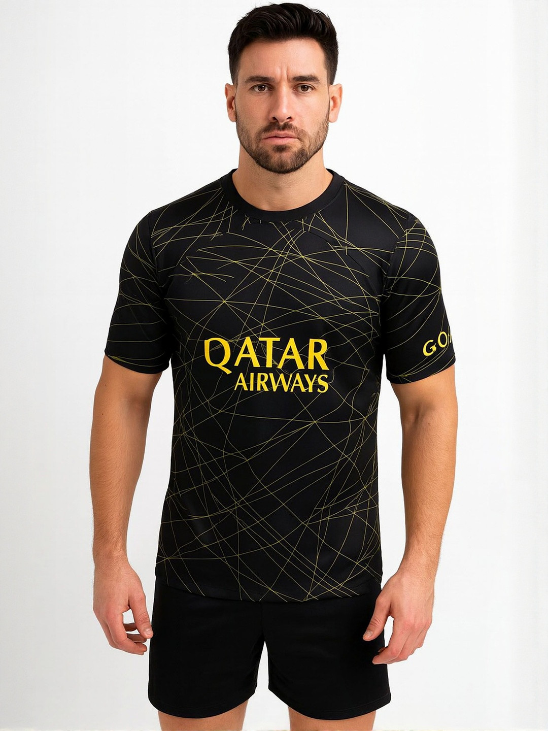 dostitch Men Typography Neymar Printed Dri-FIT T-shirt