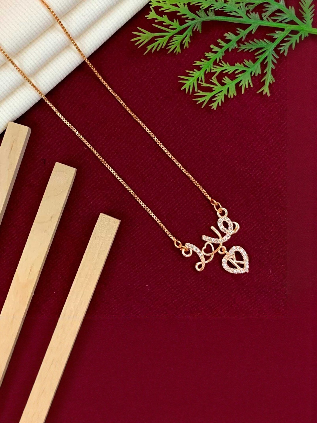 Laksh Enterprise Artificial Stones Studded Statement Necklace