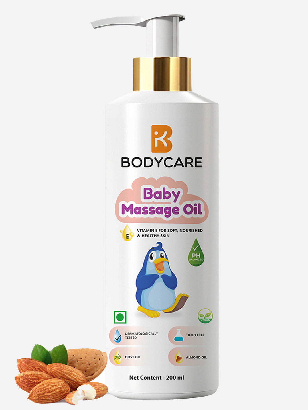 Bodycare Baby Massage Oil Gentle & Nurturing Care For Delicate Skin- 200 ml