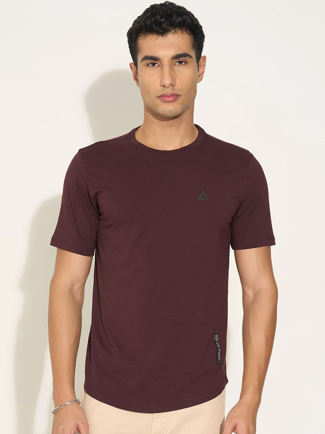 Street 808 by Pantaloons Men Brand Logo T-shirt
