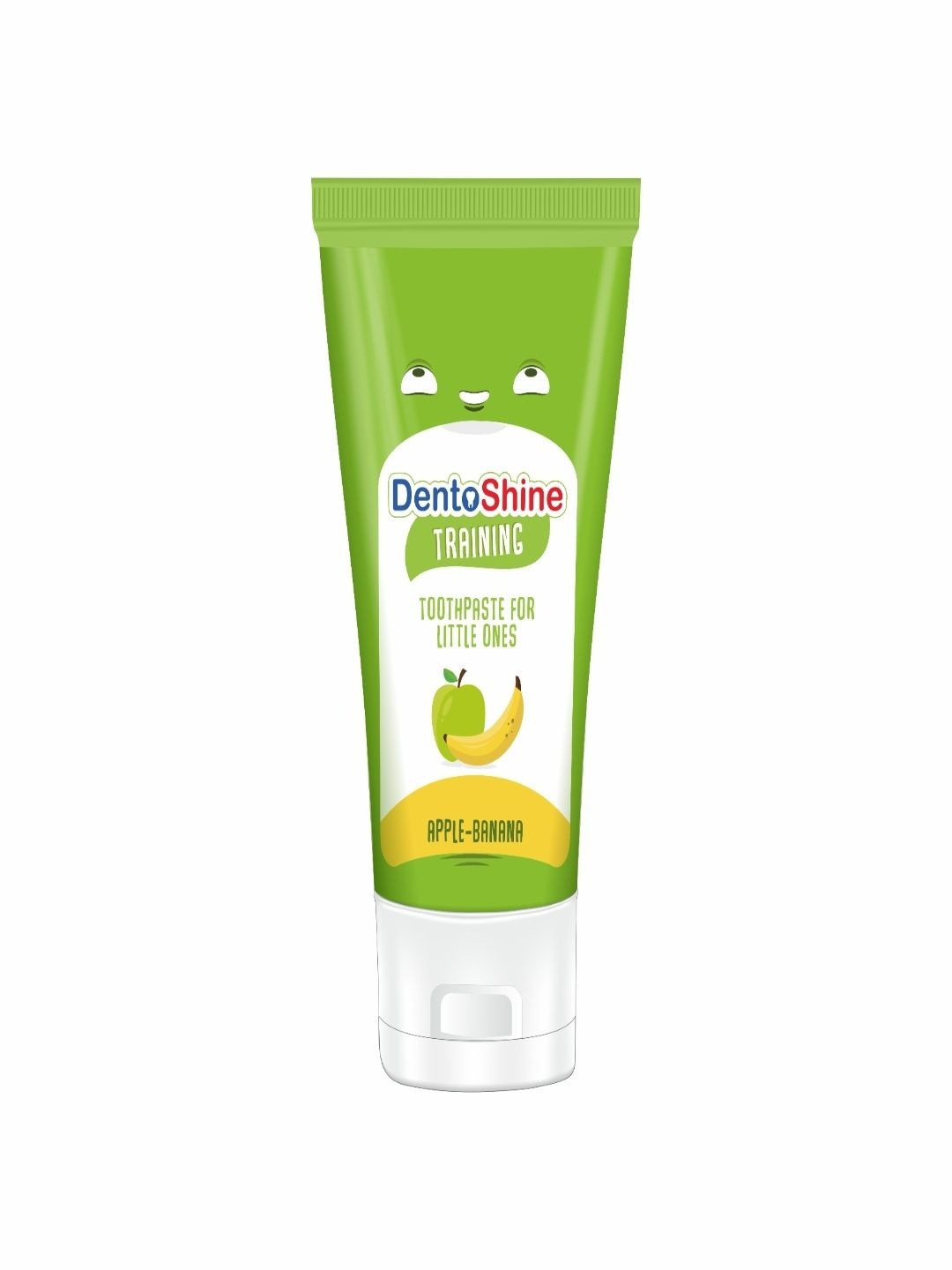 DentoShine Kids Training Toothpaste For Little Ones - 60 g - Apple Banana Flavor