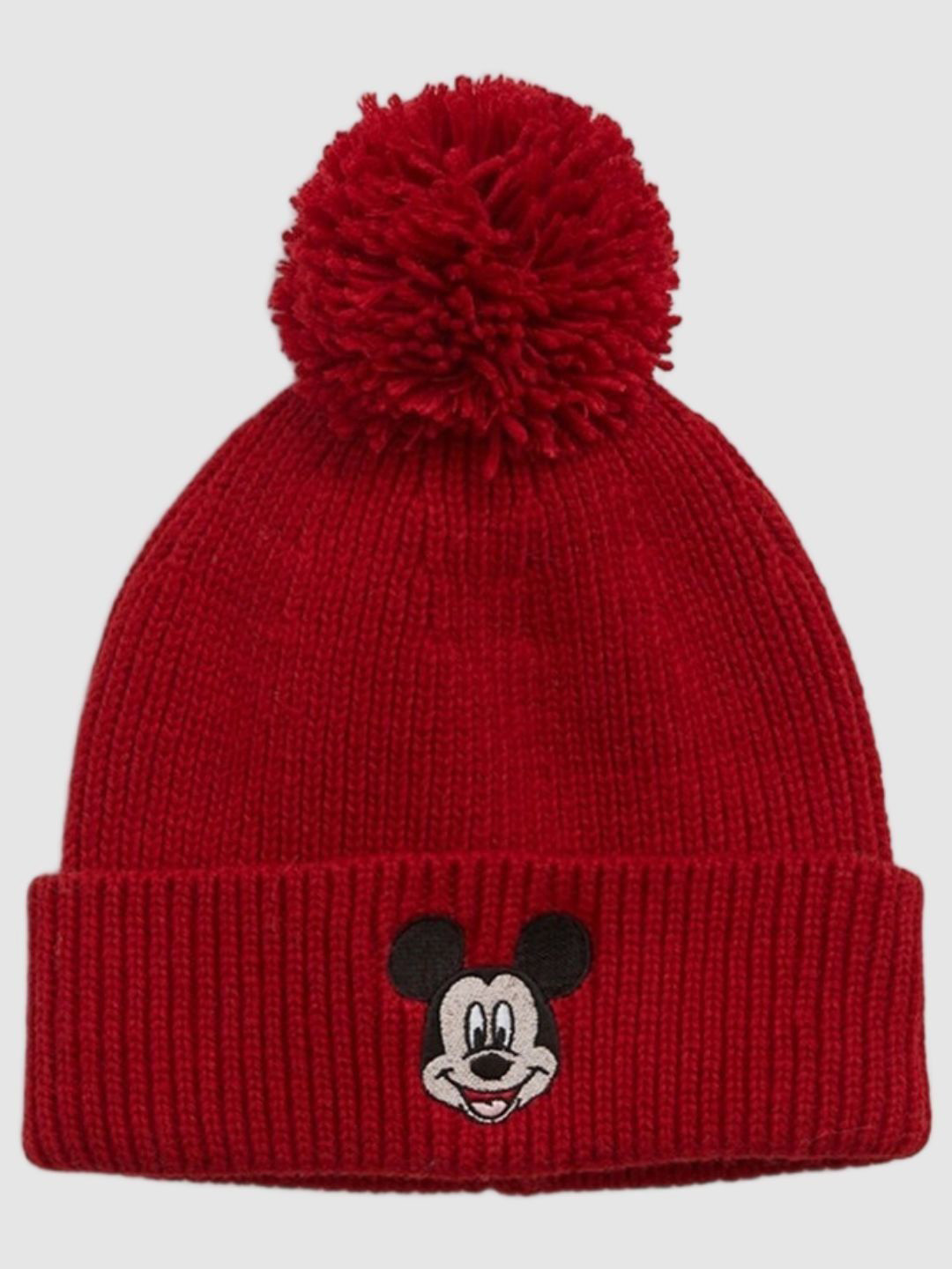 GAP Boys Mickey Mouse Embroidered Beanie Cap With Mickey Mouse