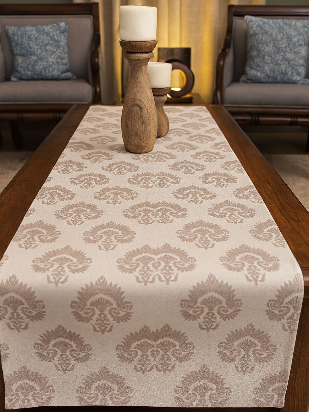 Akira Furnishings Timeless Neutral for Classic Interiors Digitally Printed Runner