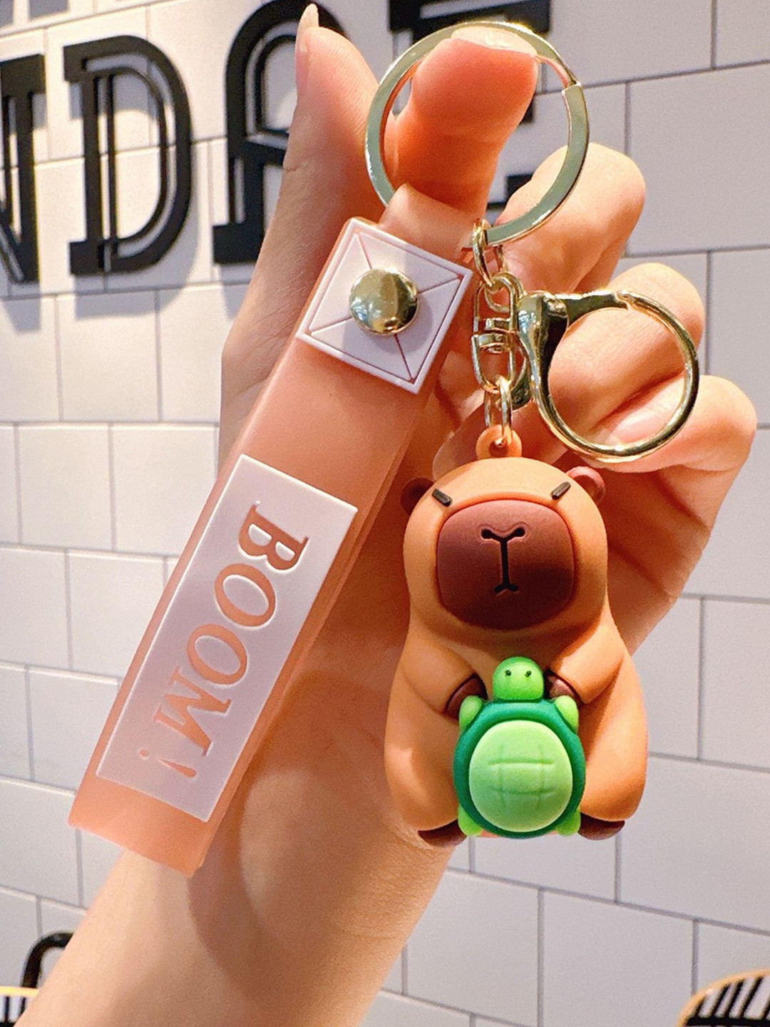 DEALSEVEN FASHION Mini Capybara Doll Key Chain