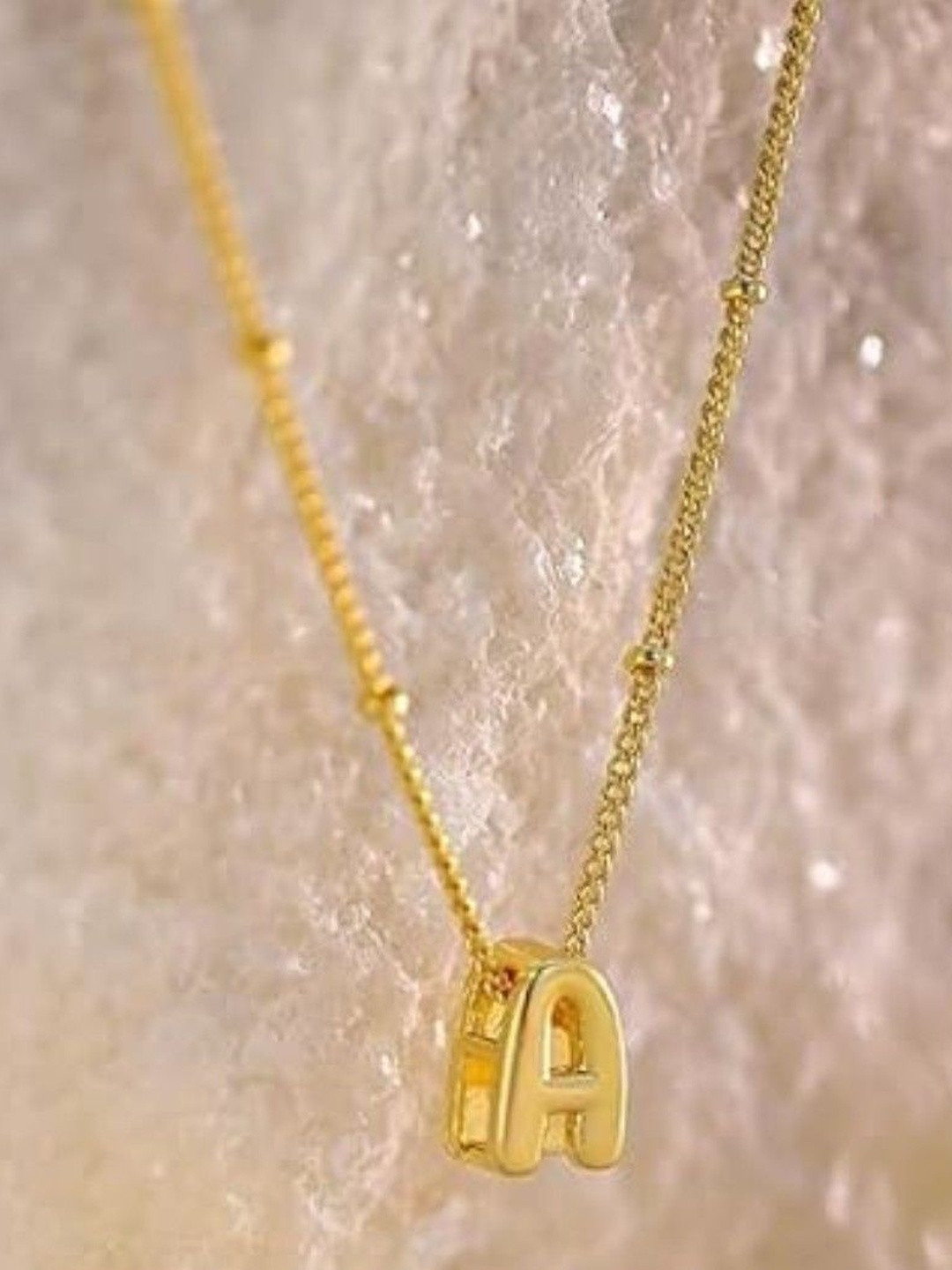 ARISTAL Jewellery Gold-Plated Box Chain-A Minimal Necklace