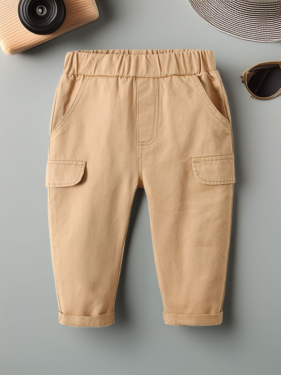 Xsole Boys Mock Pockets Trousers