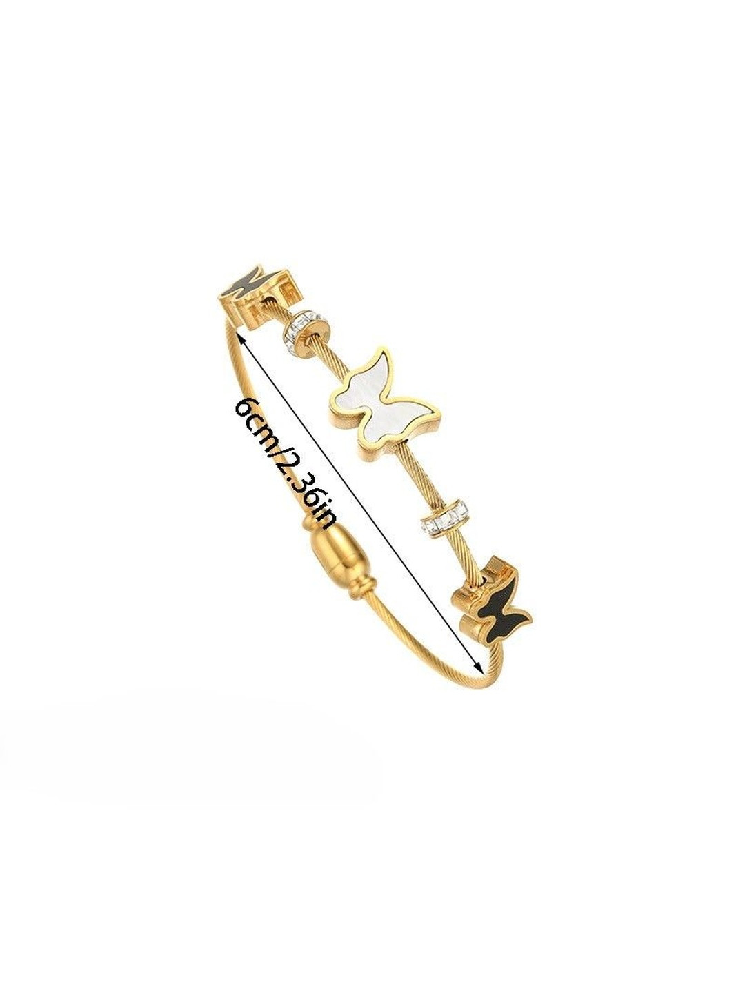 Just Lil Things Butterfly Charm Bracelet