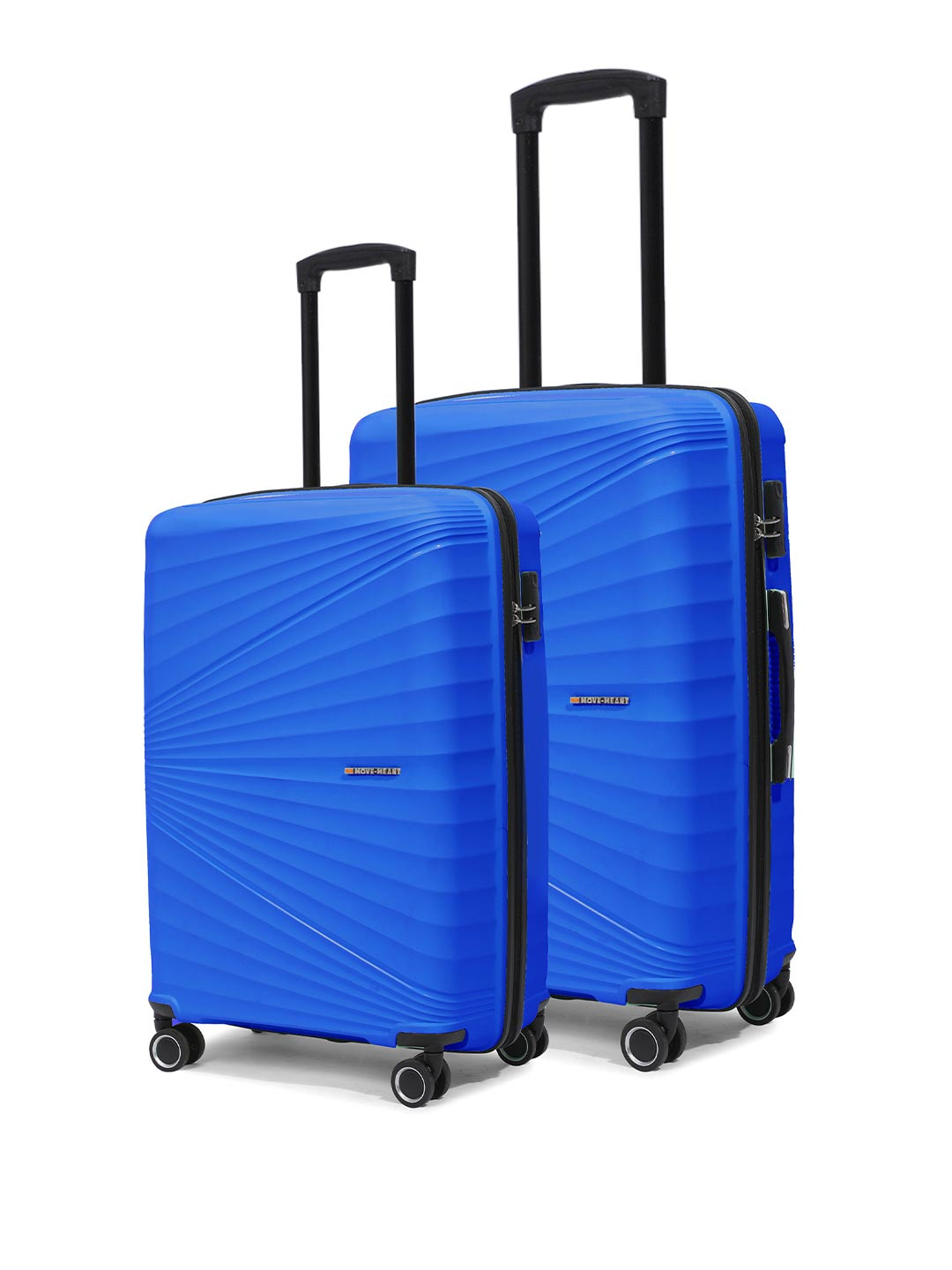MOVE-MEANT Unisex Non-Padded Suitcase Trolley Bag