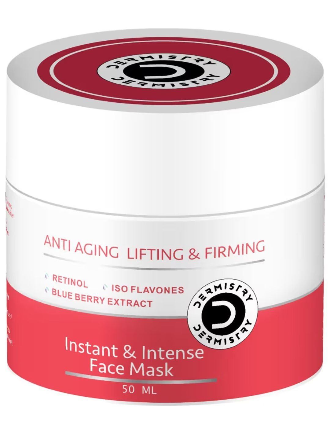 DERMISTRY Anti Aging Lifting & Firming Instant & Intense Face Mask With Retinol - 50 ml