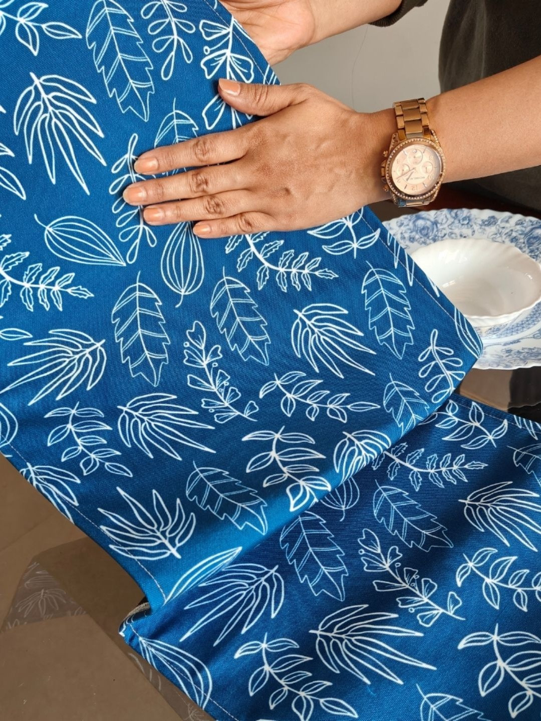 Akira Furnishings Poly Canvas Table Runners