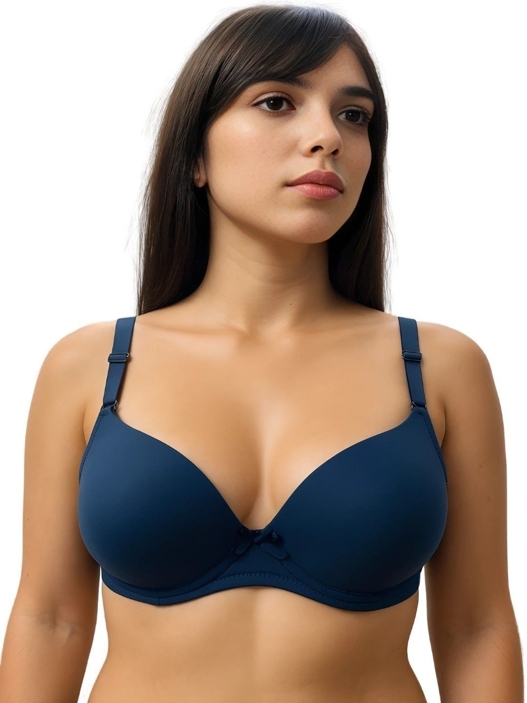 Blush Lado Medium Coverage Dry Fit Seamless Lightly Padded Bra
