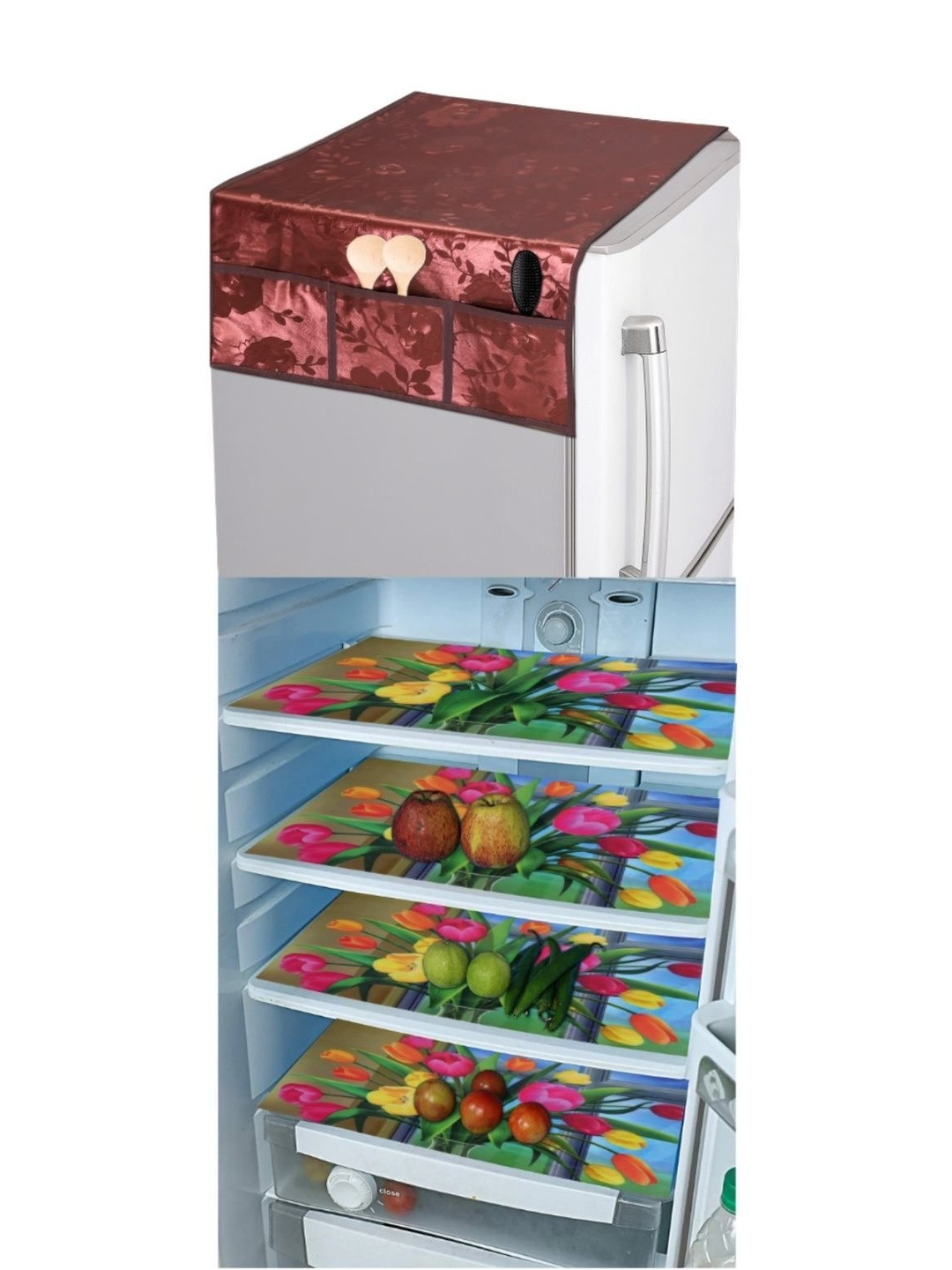 CROSMO Plastic Refrigerator Appliance covers