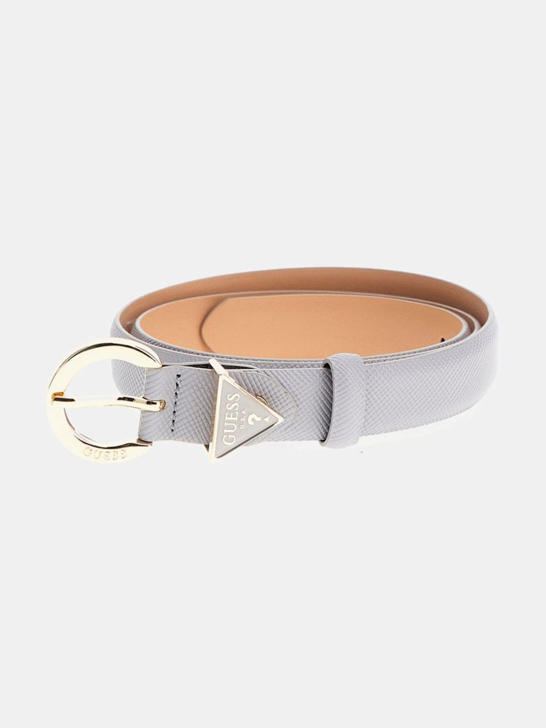 GUESS Women Textured Adjustable Belt with Tang Closure