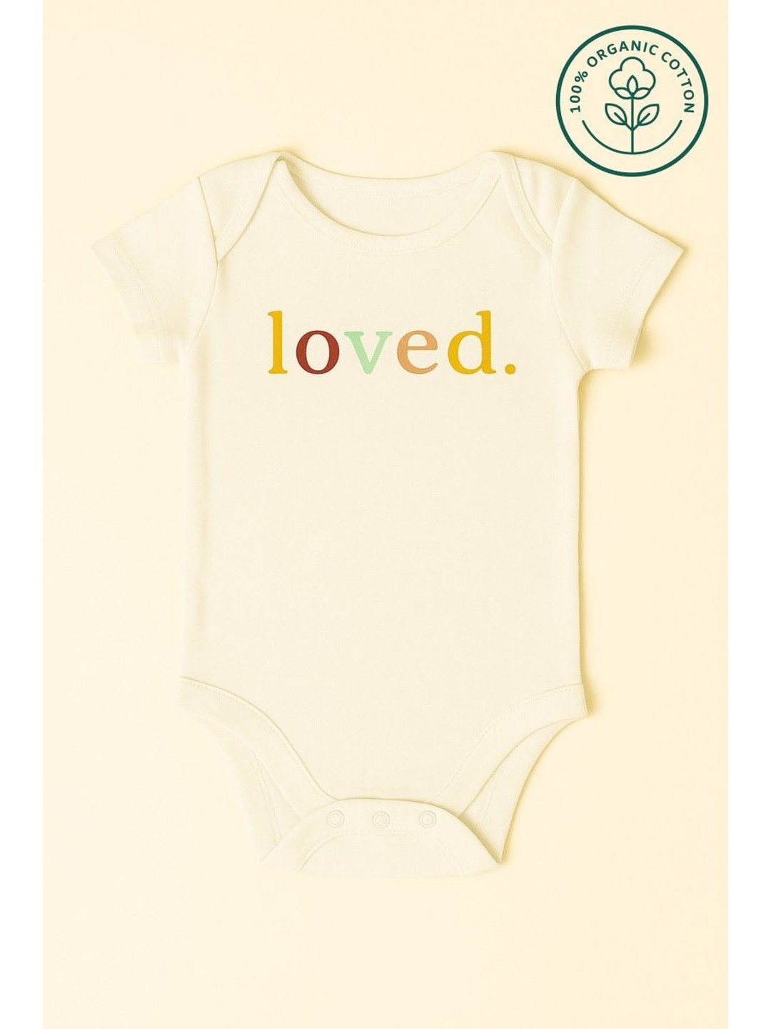 FURR BALLS Unisex Printed Envelope Neck Cotton Bodysuit