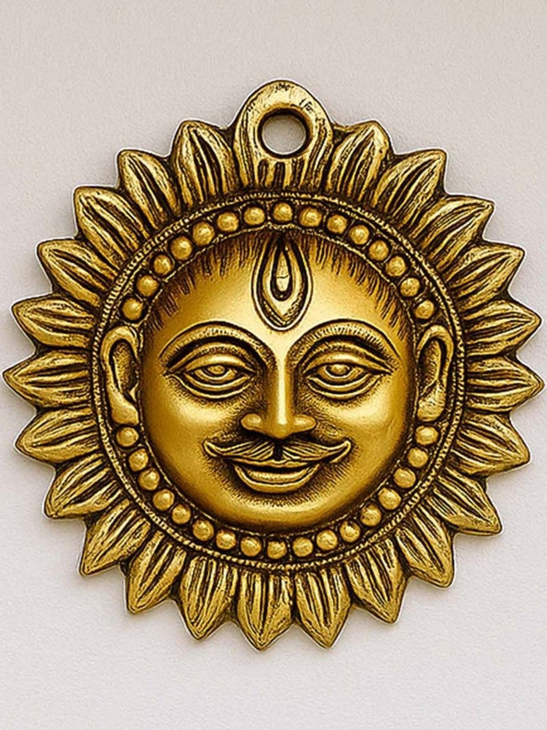 Ekhasa Gold-Toned Sun Wall Figurine Showpiece