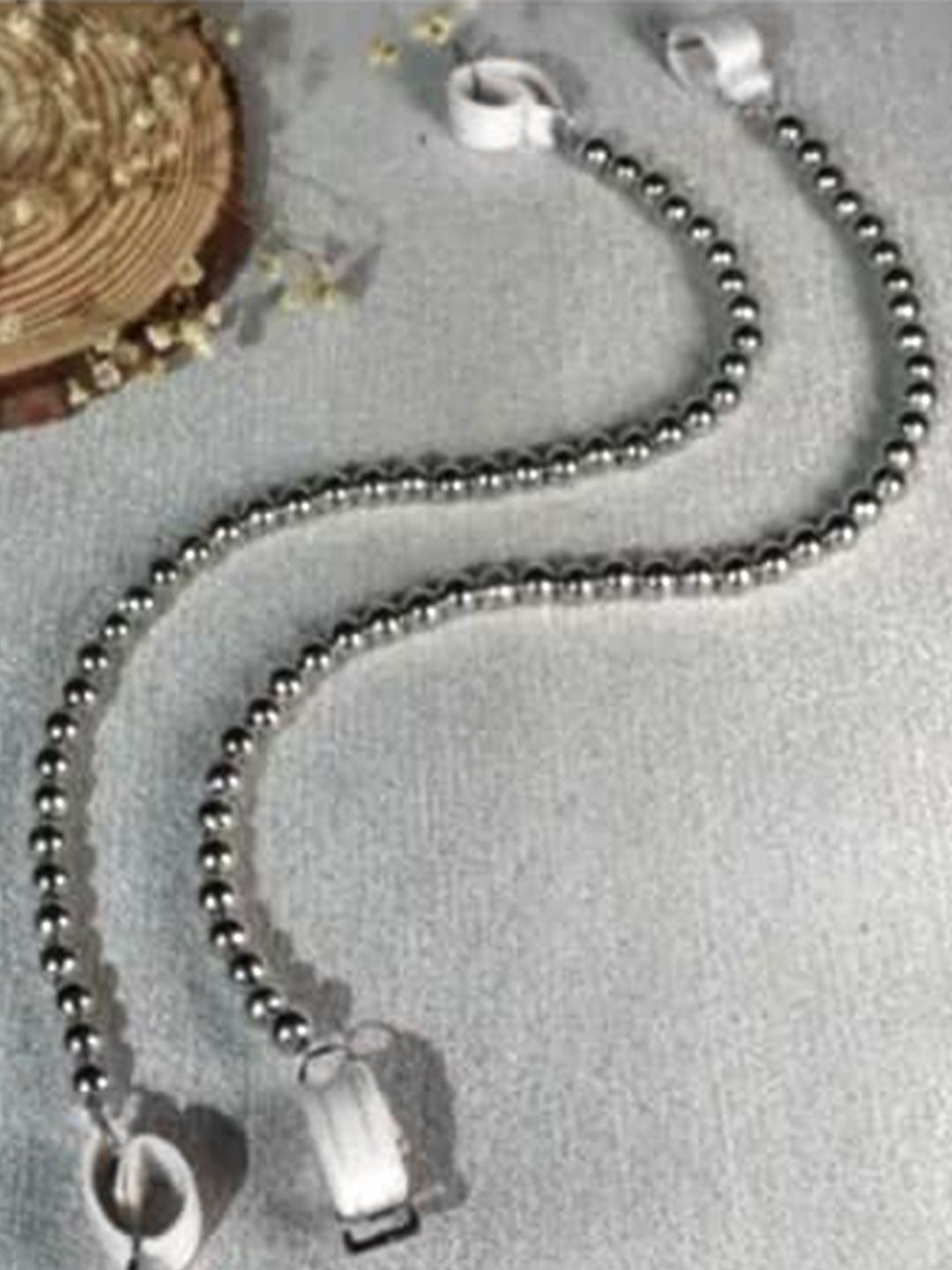 FIMBUL Detachable Delicate Silver-Tone Chain Detachable Bra Straps