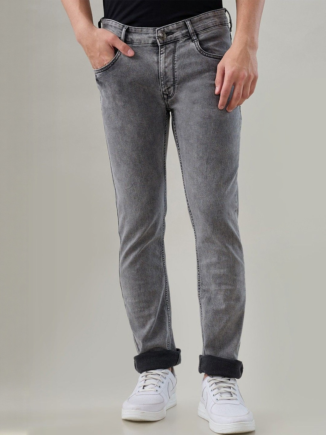 Parx Men Original Slim Fit Low-Rise Stretchable Jeans