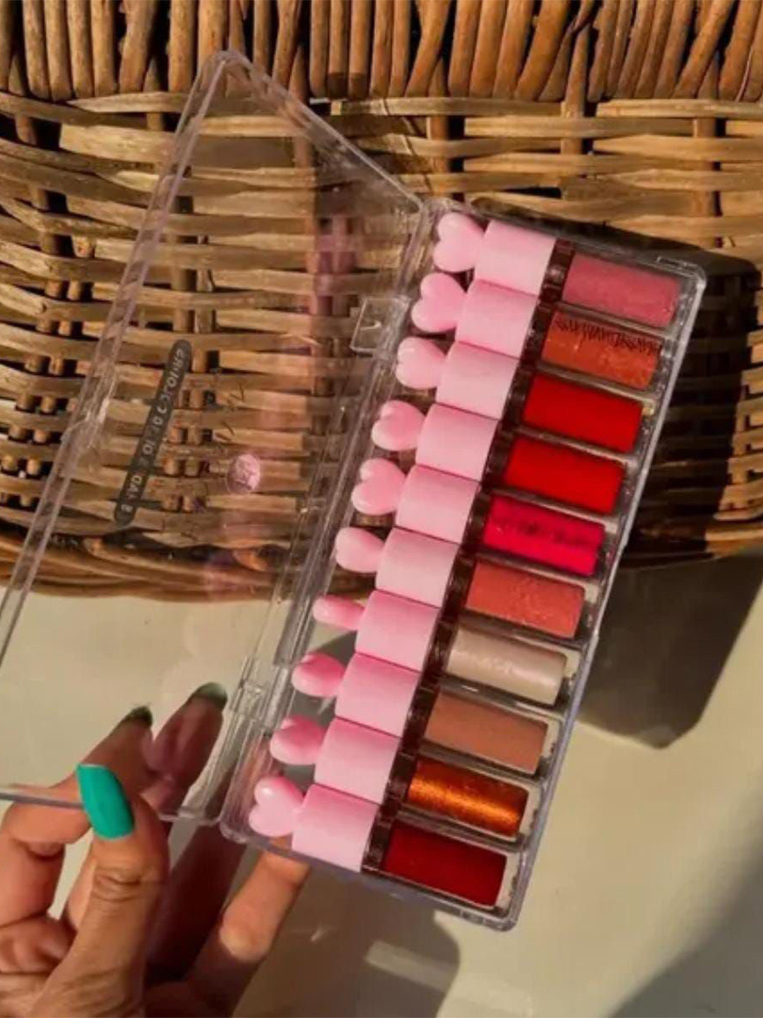 Velokry Set Of 10 High Class Full Coverage Waterproof Liquid Lipsticks