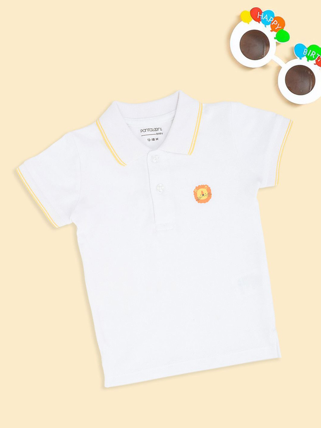 Pantaloons Baby Boys Polo Collar T-shirt
