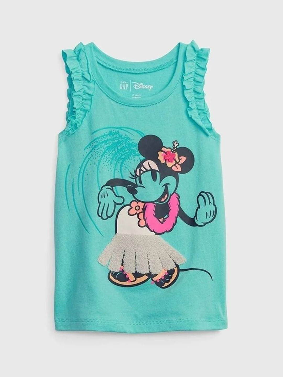 GAP Girls Minnie Mouse Printed Cotton Tank Top